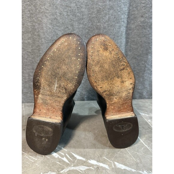 RM Williams craftman comfort round toe   black chelsea boots sz 5.5 G